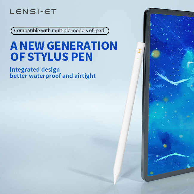 Single Magnetic Stylus Pen For IPad Triangle Long Battery Life