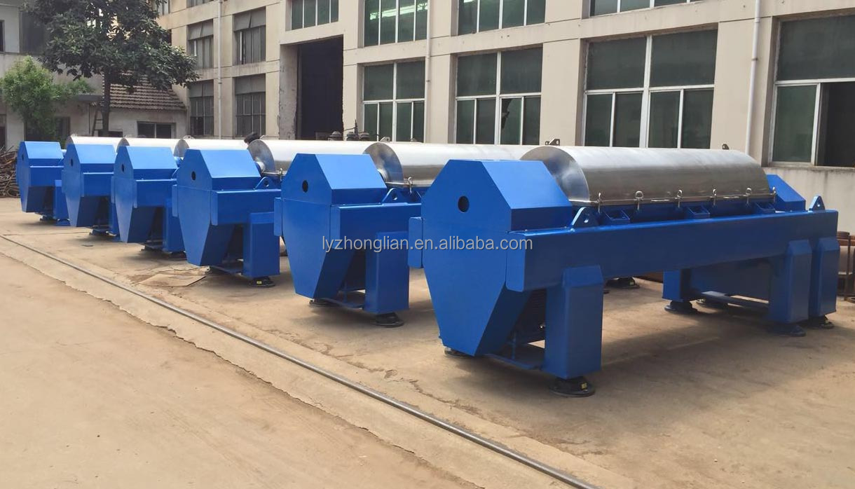 Low cost small decanter centrifuge centrifugal clarifier for sugar cane juice