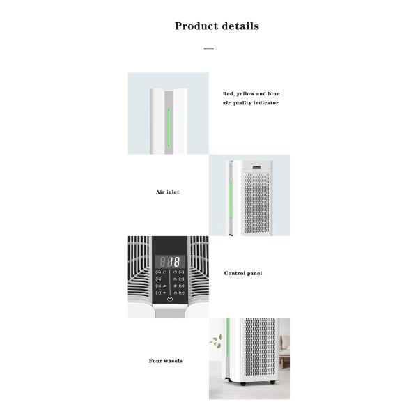 HOMEFISH Hepa Filter Commercial Air Purifier For Office Space OEM ODM