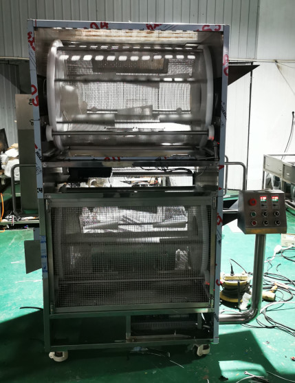Double Deck Two Layer Encapsulation Tumbler Dryer Stand Alone For Softgel Capsules Drying