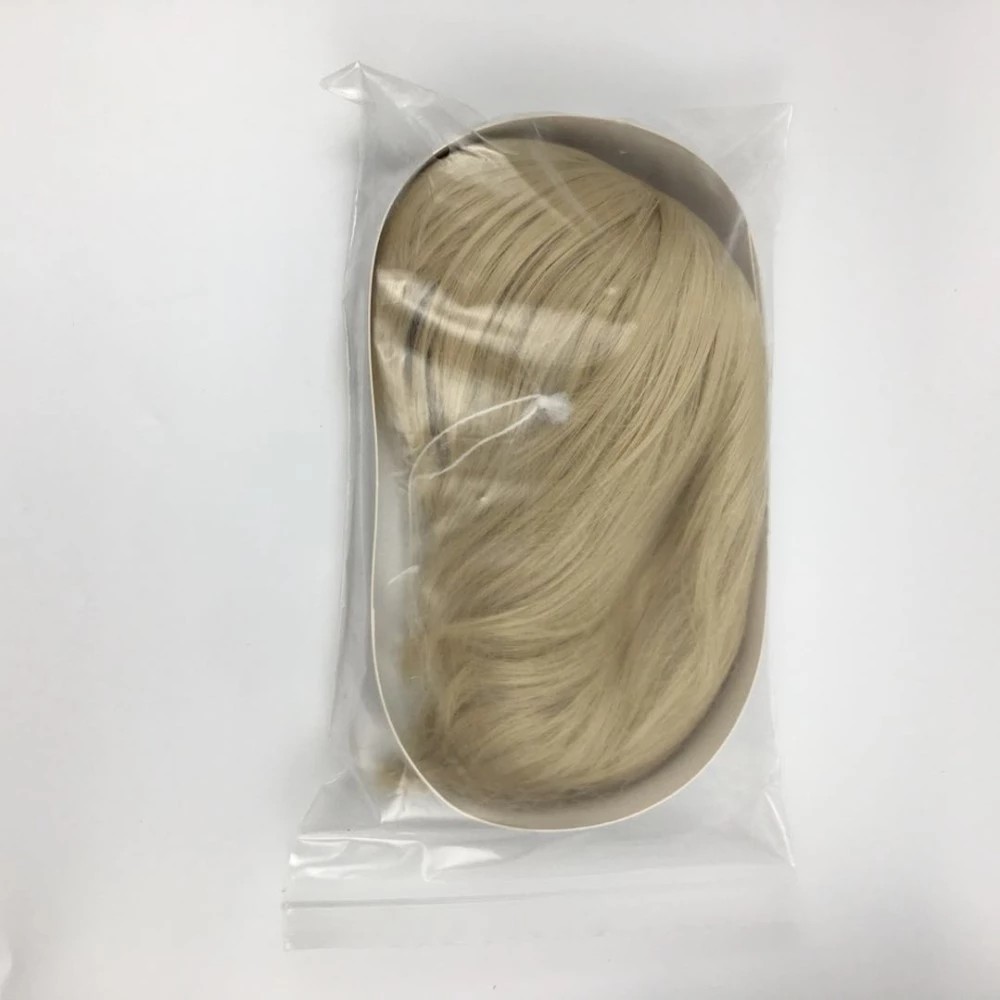 High Temperature Fiber Short Synthetic Wigs 8'' Density 100% 120%