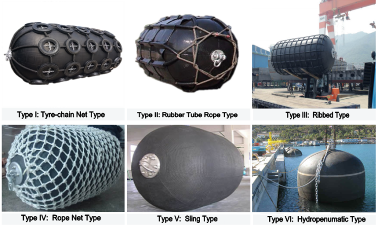 ISO-9001 High Quality Marine Ship Pneumatic Rubber Fender