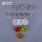 Design Mbbr Carrier Floating Media Biocell For Petrochemical Wastewater