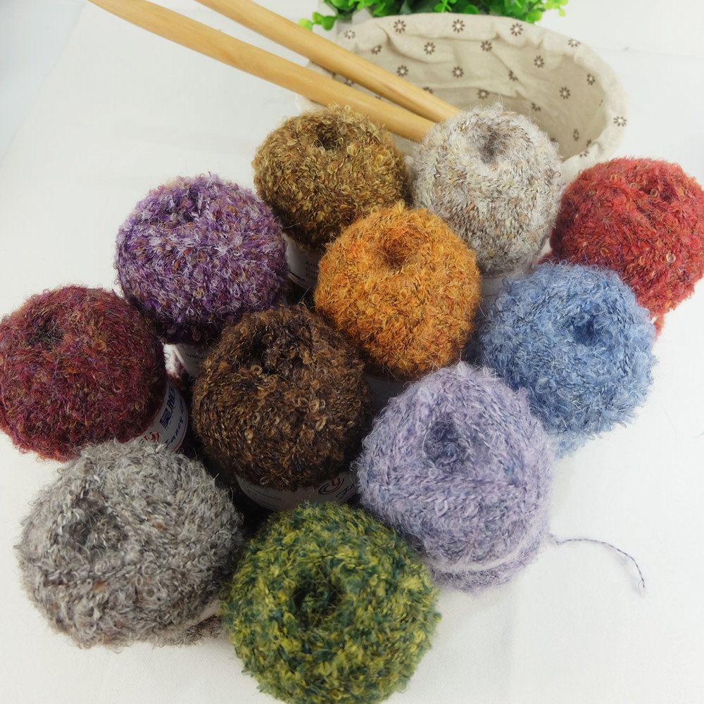 Blended Acrylic Polyester Recycled Yarn For Dyed Knitting Fabric