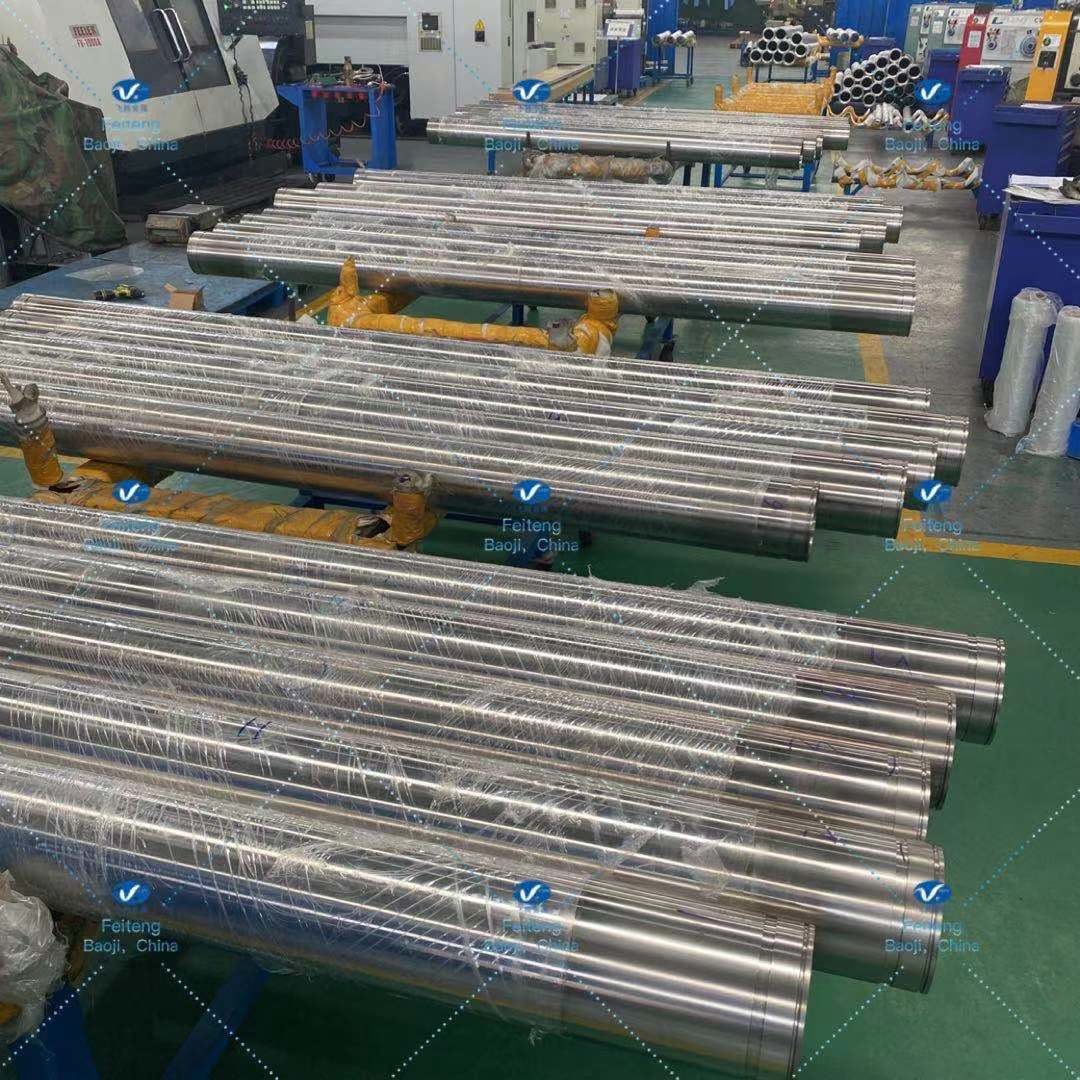 Feiteng Dia 125MM Dense Titanium Tube Targets ASTM B861-06A