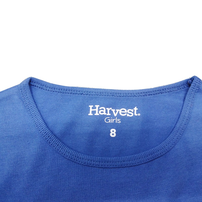 Breathable Cloth Heart Pattern Cotton Girl T-Shirts for Girls' Comfort and Fashion