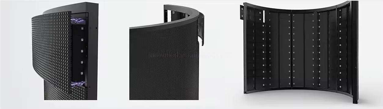 Original Type Flexible Soft Screen Vertical Indoor LED Display Screens for Wedding