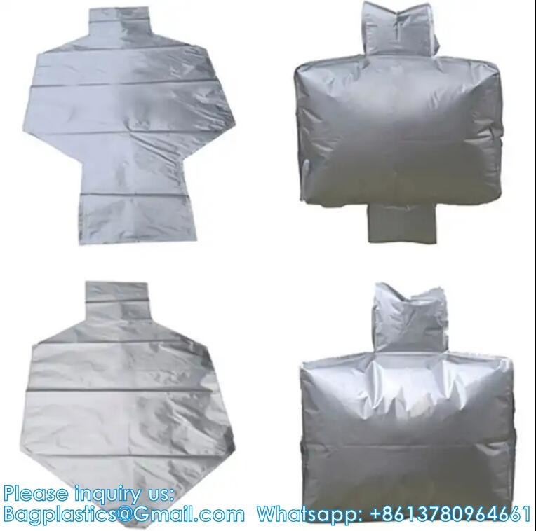 Aluminum Foil Moisture Proof Plastic Jumbo Packaging For 1 1.5 2 Ton 1000Kg 1500Kg Seed Bulk Fibc Bag
