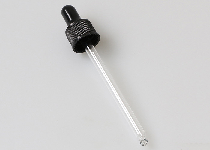 Plastic Bottle Dropper Cap Tamper Evident Glass Pipette Customized