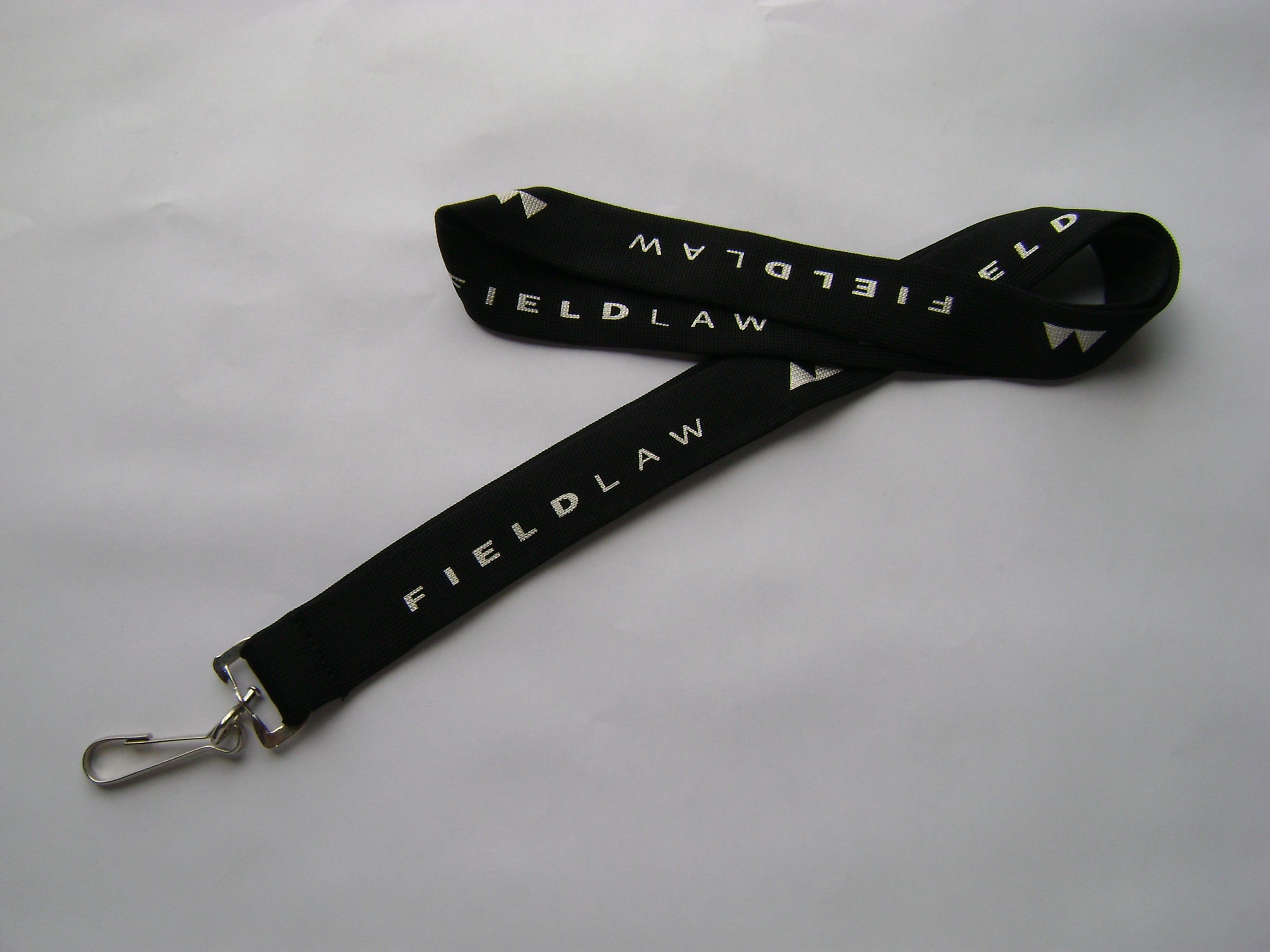 Eco - Friendly Polyester Material Dye Sublimation Lanyards With Metal Hook