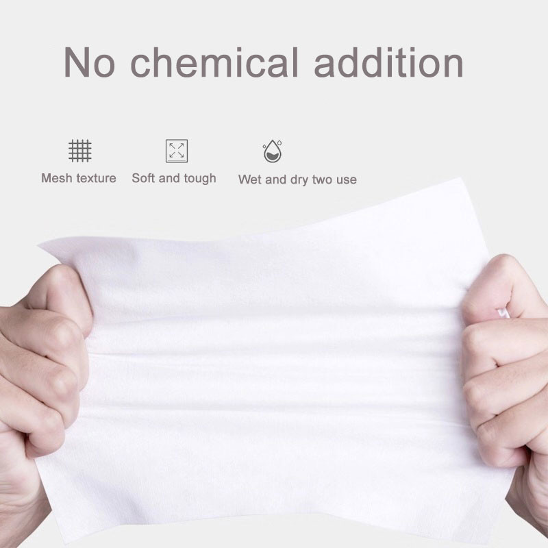 Soft Skin Friendly Makeup Cleaning Wipes Spunlace Material For Baby & Adult