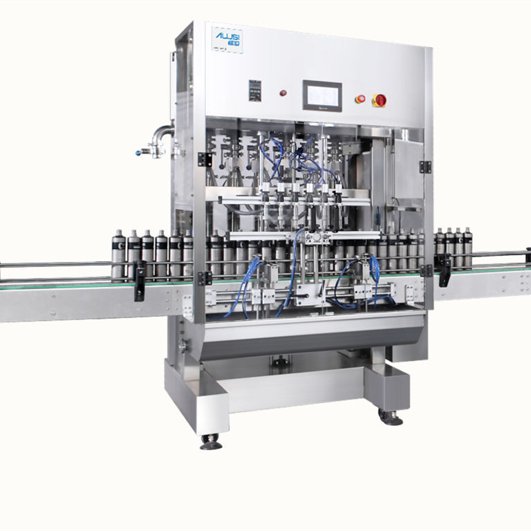 316L Automatic Filling Machine Laundry Detergent Double Heads Shampoo Juice Machine