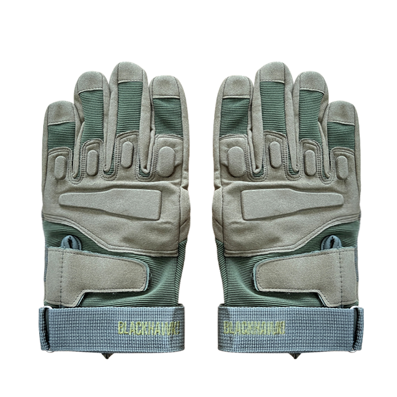 Blue Color HPPE Full Finger Gloves for Outdoor Travelling and Cycling Enthusiasts