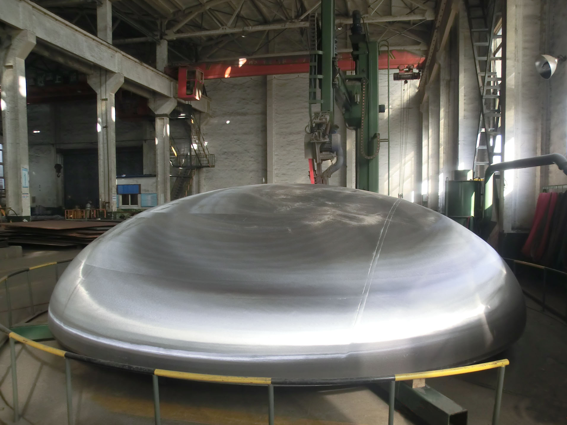 Customized Support ODM Ss304 Ellipsoidal Semi Tank End Metal Ellipsoidal Heads Pressing