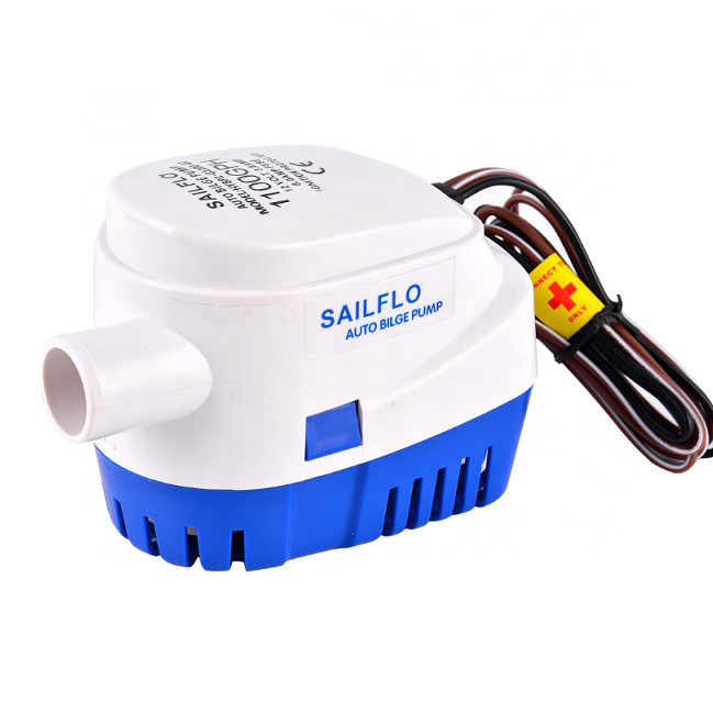 Automatic 12v 1100gph Submersible Outboard Water Pump Impeller