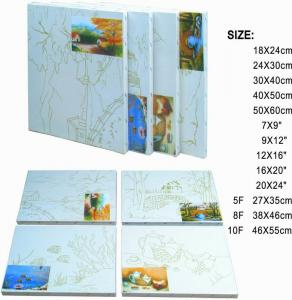 Buy cheap Premier Art Painting Canvas For Printing 100% Natural Cotton Paulownia Or Fir Wood product
