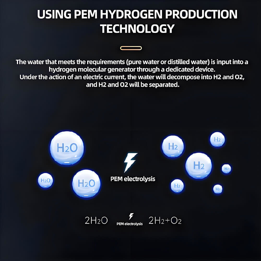 Removes Free Radicals Hydrogen Water Dispenser WEIZI Promotes Cardiovascular Health