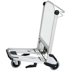 BSCI approved Brake Airport Luggage Trolley, Airport Trolley Airport Passenger Baggage Luggage Shopping Cart Trolley