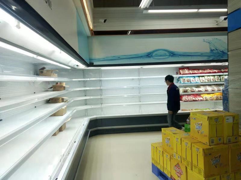 Commercial 3m Hypermarket Multideck Open Display Cooler With Large Space