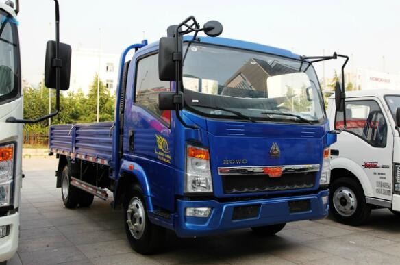 4x2 Euro 2 Howo 7000kg Refrigerated Truck Light Cooler Tank Truck With Yunnei Engine And Triangle Tire