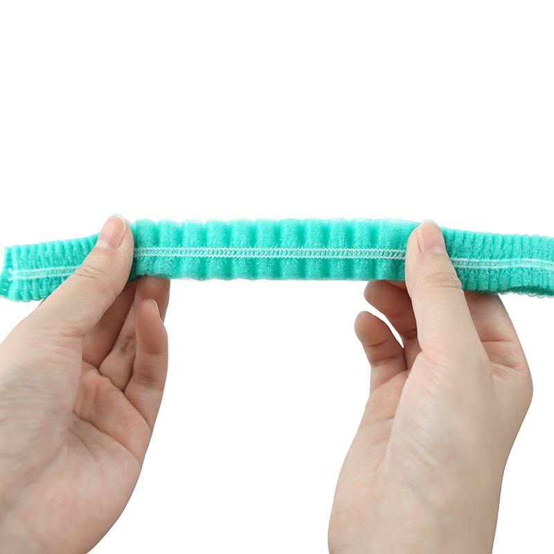 10gsm-35gsm Disposable Non Woven Cap 18'' 21'' 24''