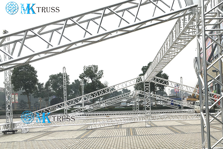 290*290*1000mm Heavy Load-Bearing Aluminum Frame Truss for Stage Lighting and Display