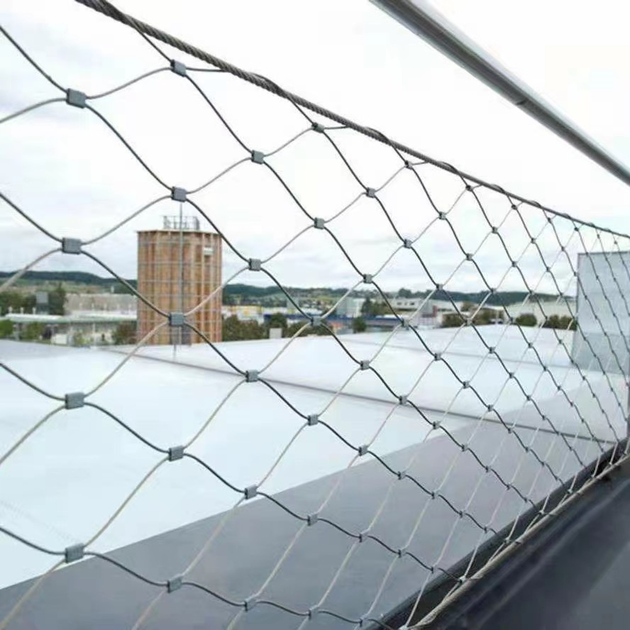 3mm Stainless Steel Rope Wire Mesh 7*7 1*7 X Tend Kontted Type