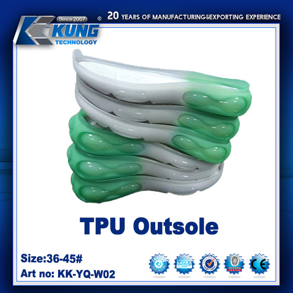 Slip Resistant EVA Outer Sole TPU Rubber Material For Sneaker