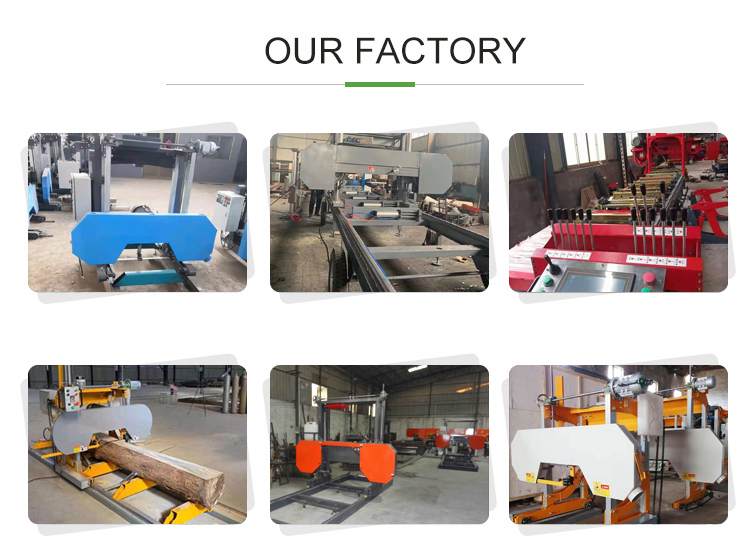 Home Wood Cutting Machine Electric Petrol Diesel engine Sawmill Multi Rip Saw Multi Blade