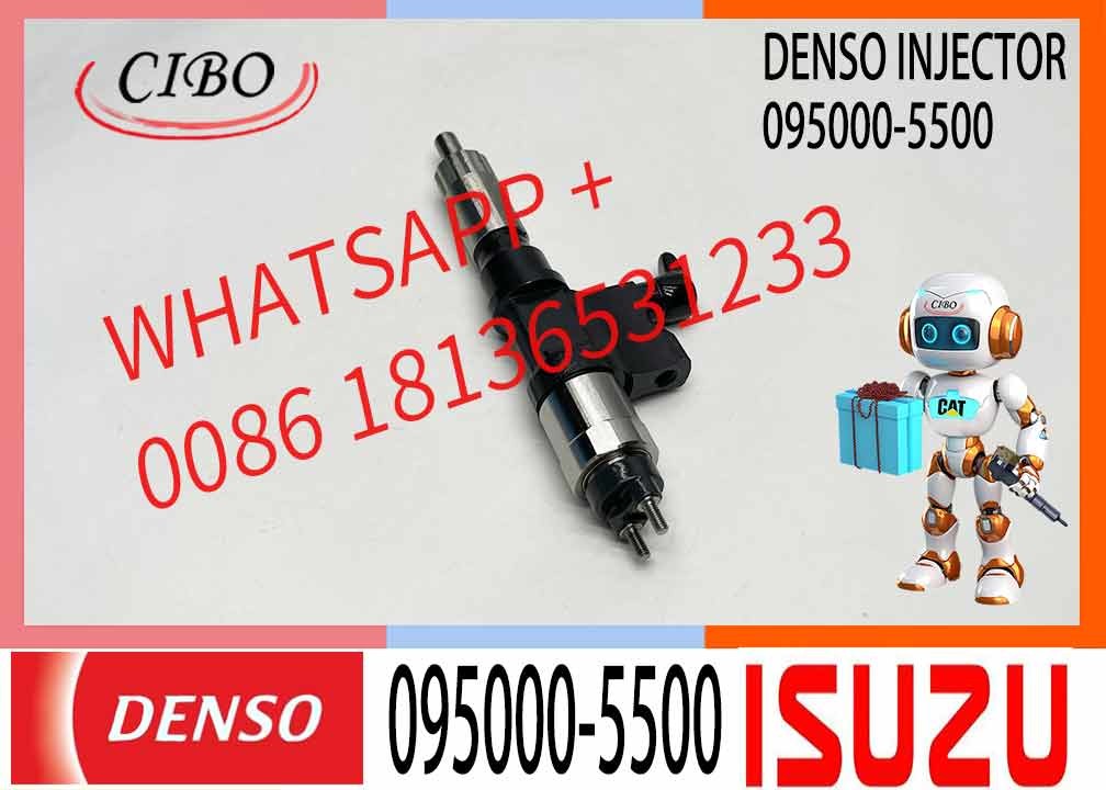 Diesel Common Rail Injector 8-97367552-1 095000-5501 095000-5500 8-97367552-0 For Denso ISUZU 4HL1 6HL1 Injecto