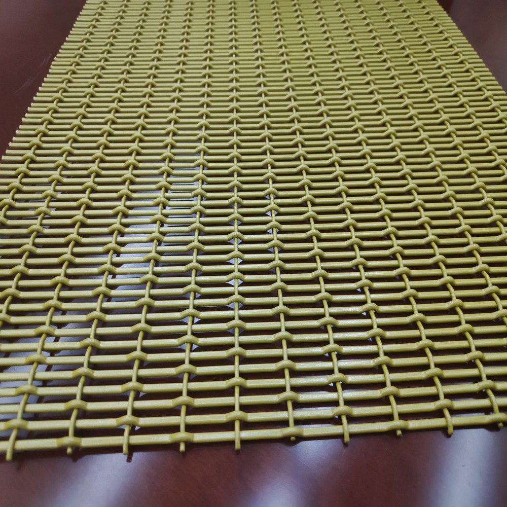 Decorative Metal Crimped Flat Wire Screen Mesh For Cabinets