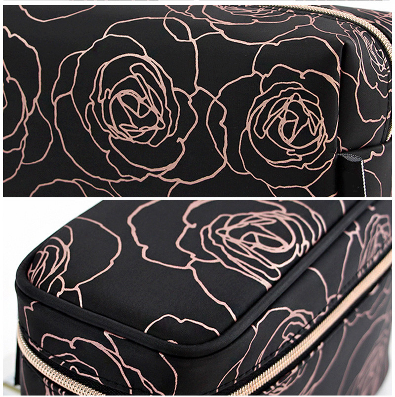 Hot Sale New Product Custom Waterproof PVC Clear Cosmetic Trolley Bag