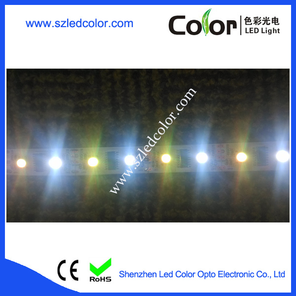 LPD8806 rgb+w digital full color rgb and digital white color interphase strip