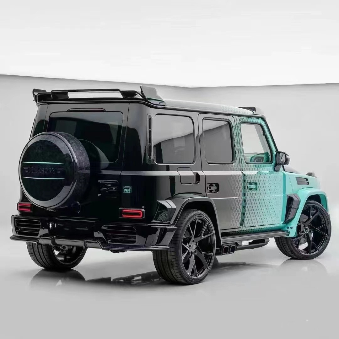 For Mercedes W464 G500 G63 Carbon Fiber Body Kit W464 Upgraded MSY P920 Style Front and Rear Bumper Spoiler Hood Body Kit