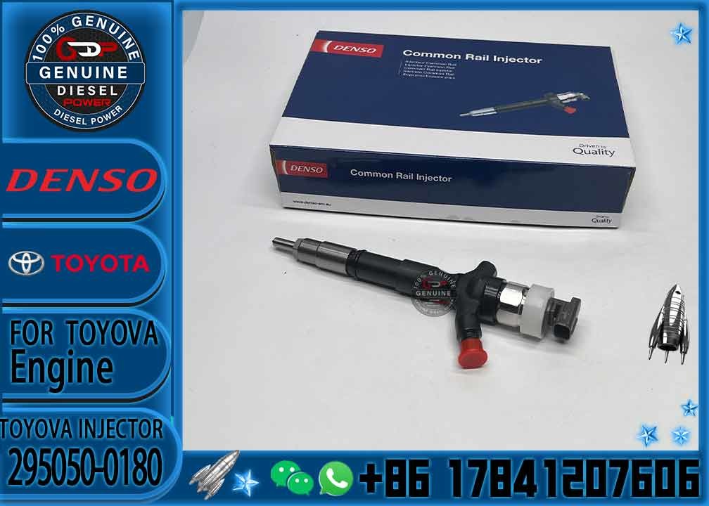 Fuel Injector 23670-0L090 23670-09350 Common rail Injector 295050-0180 295050-0520 for Hilux