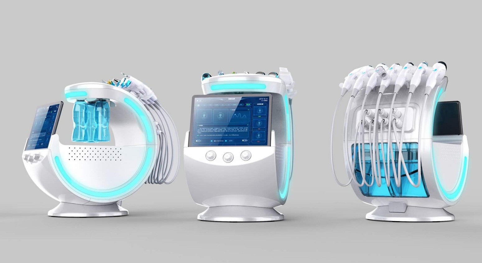 Hydration Microdermabrasion Technology Ice Blue Cleansing Machine