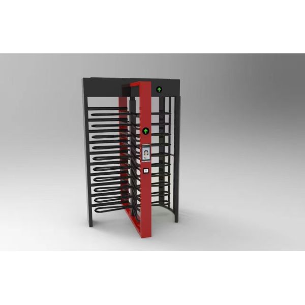 35-50people/min Gym Access Control System , Stainless Steel Fingerprint Turnstile
