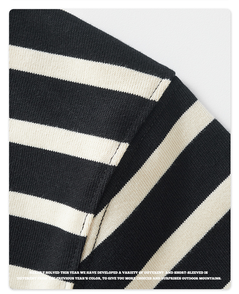 Women'S Over Oversized Crewneck Sweatshirt Loose Basic Striped Tshirt 100% Cotton Men