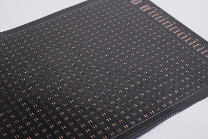 LED Flexible Display Screen FPC With Black Text Electronic Circuit Board Assembly