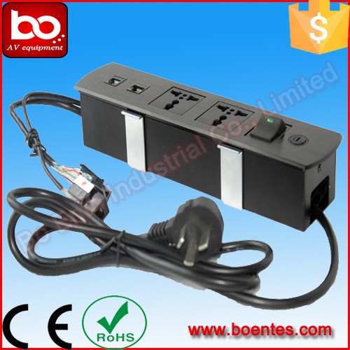 Office Partition Wall Power Socket with Power and USB charger