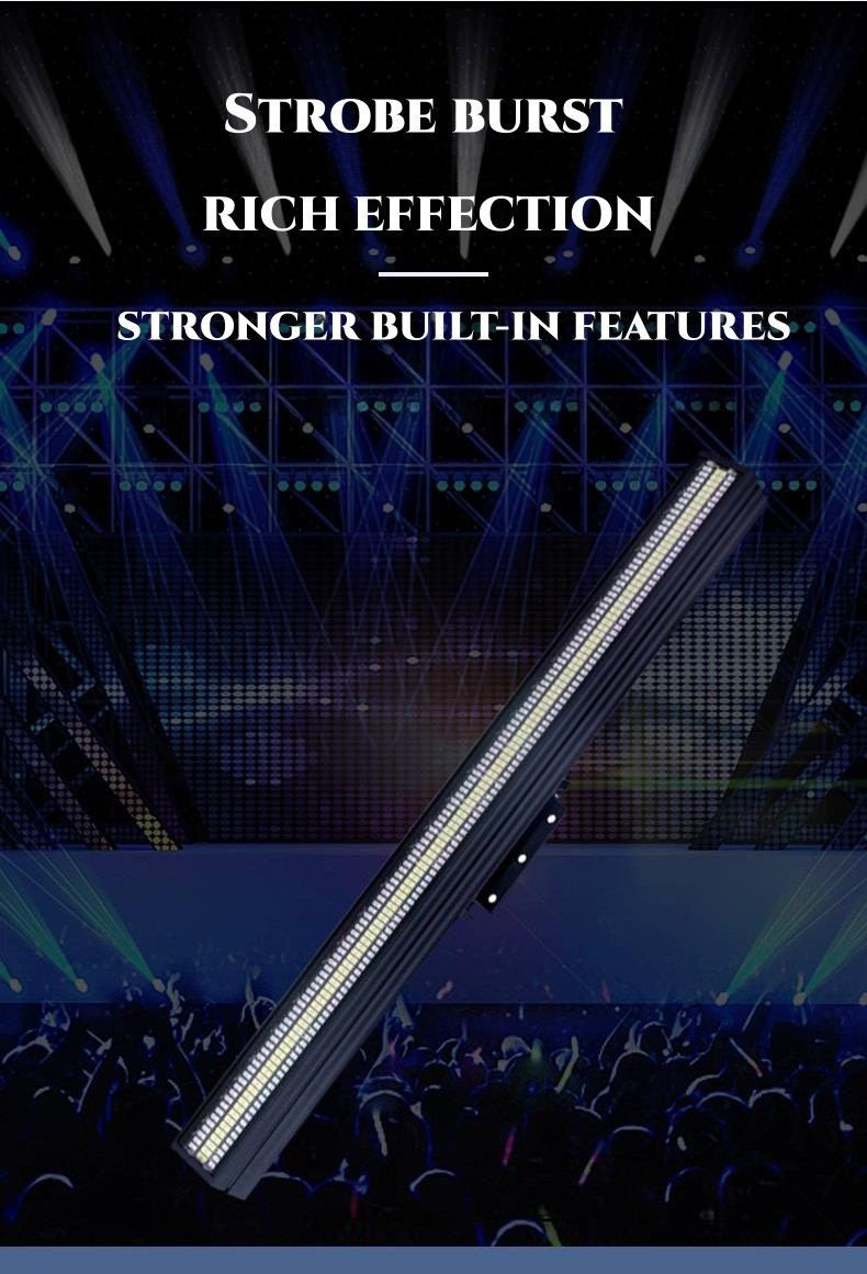 ATG 240pcs 150w RGB LED Stage Lighting DMX512 Strobe Lights for Dynamic Performances 3-