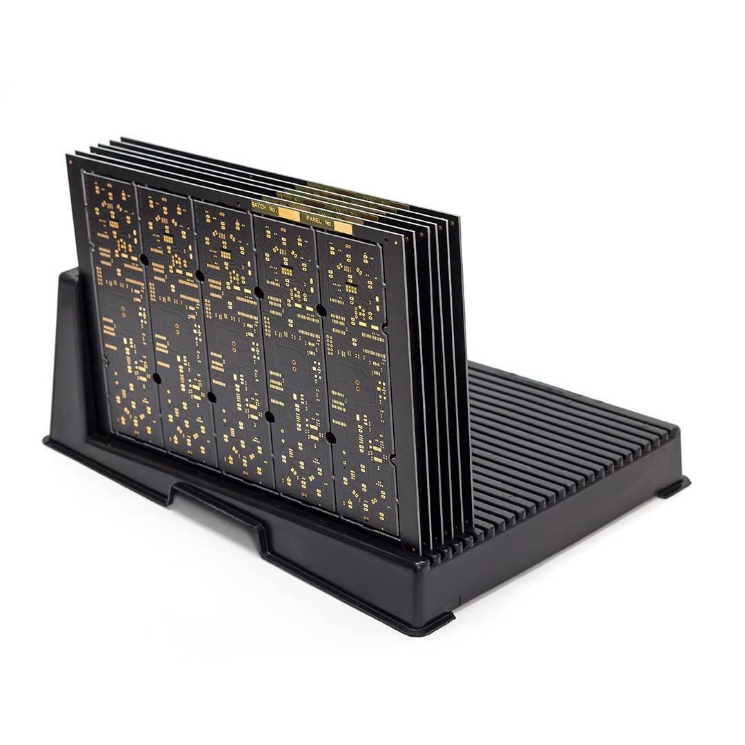L-type 25 slot Pitch 9mm PCB Circulation ESD Plastic Rack holder