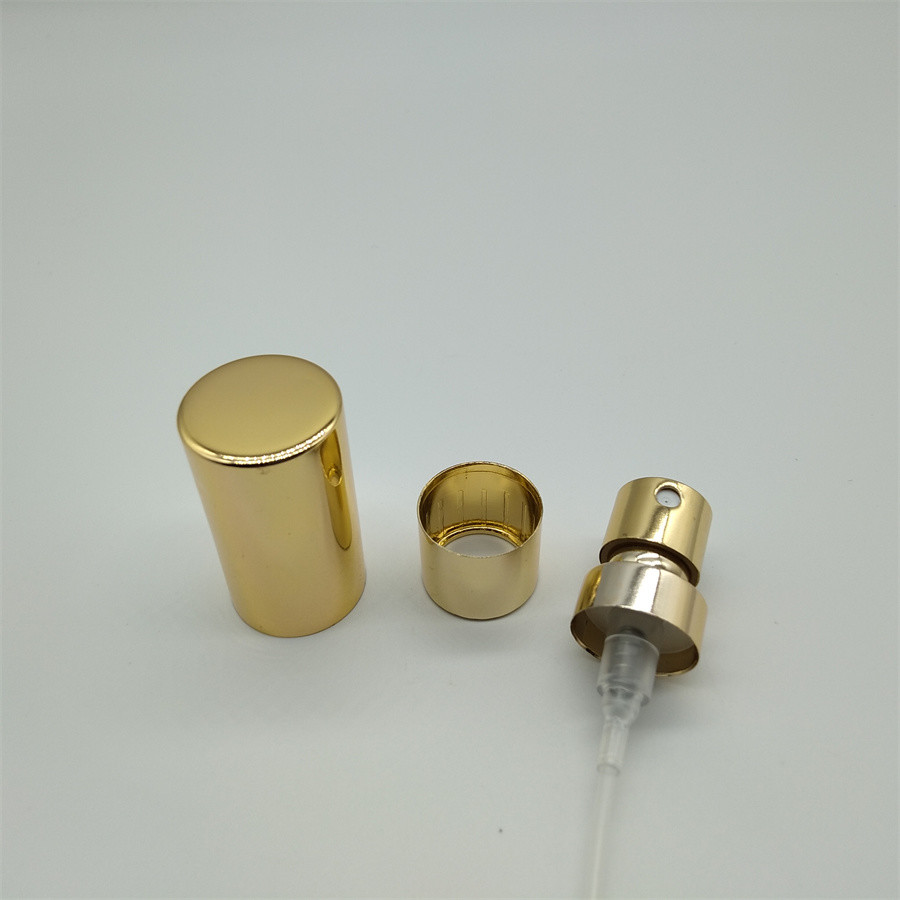 Golden Fragrance Spray Valve Ideal for Perfume Dispensing and Aerosol Elegance