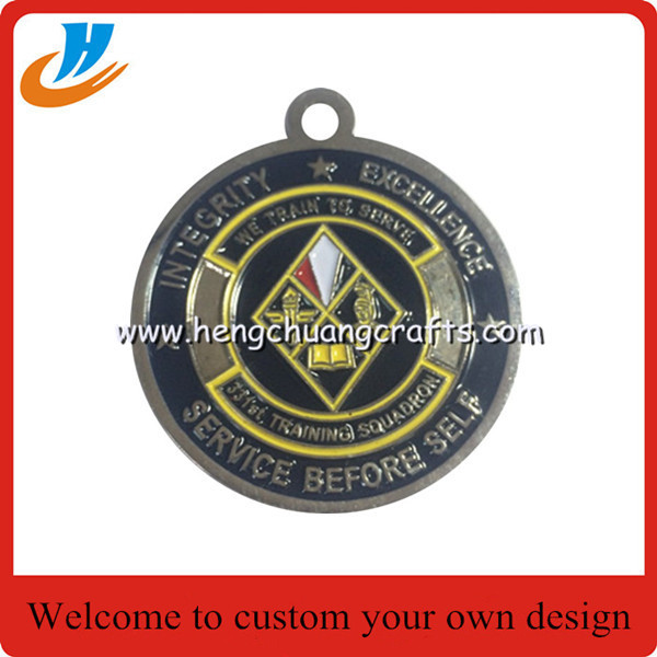 Custom coin keychain metal medal,zinc alloy metal medals with your own design