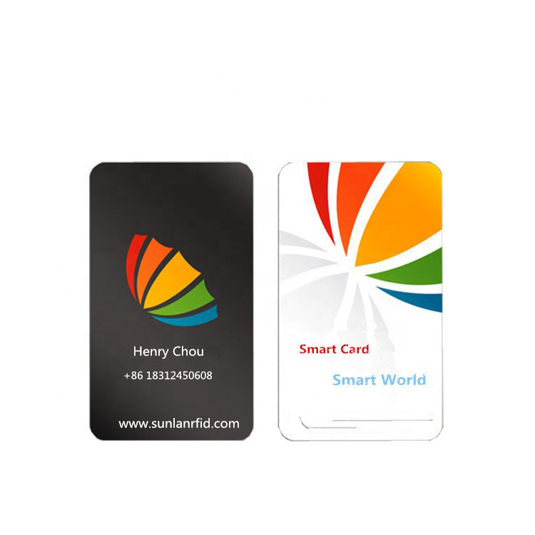 SUNLANRFID Credit Card Size TK4100 125KHz RFID card smart card customized design