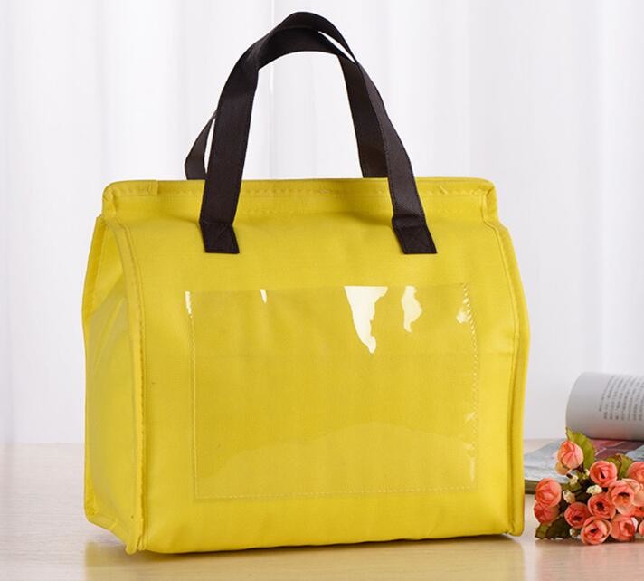 cooler bag waterproof oxford shoulder bag ice pack thermal picnic lunch box vehicle insulation bag for meal drinks pack