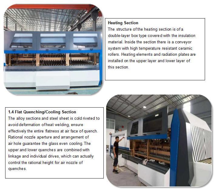 Mini Size Flat and Bend Glass Tempering Furnace Machine