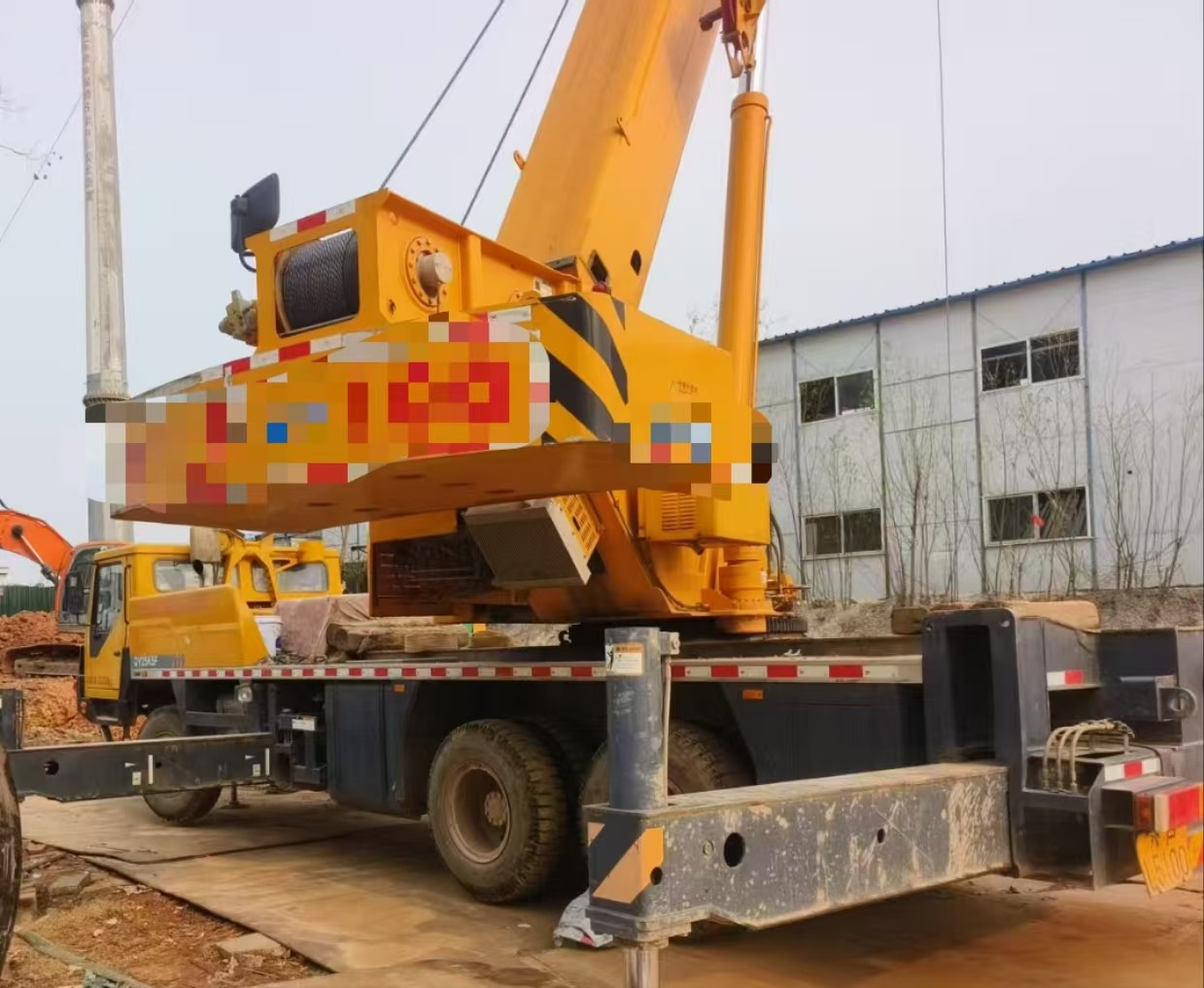 XCMG Heavy Equipment QY25K5F 25 Ton Used Mobile Truck Crane for Sale