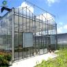Buy cheap Modern Venlo Glass Greenhouse Plant Tomato Cucumbers High Wind Resistance from wholesalers