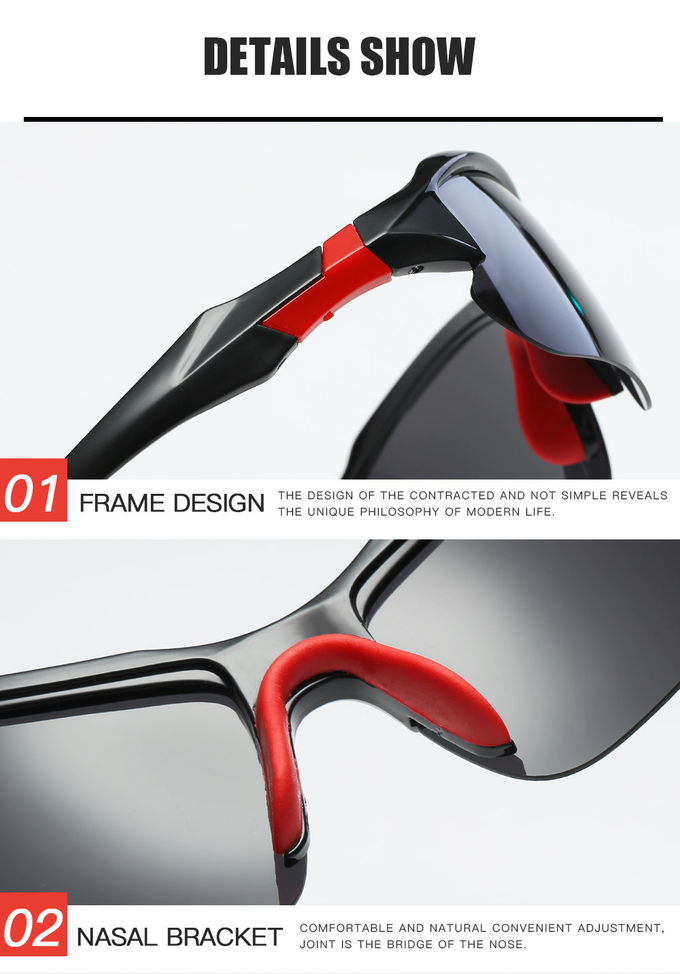 BSCI Polarized Cycling Sunglasses Driving Sports Road Cycling Glasses